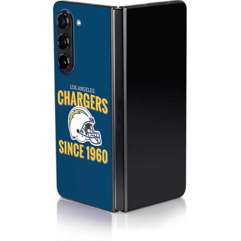 NFL Los Angeles Chargers Helmet Galaxy Z Fold5 5G Skin